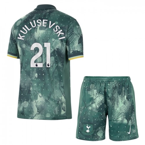 Dječji Dresovi Tottenham Hotspur Kulusevski 21 Treći 2024-25 - Kratki Rukavima Dječji Dresovi Tottenham Hotspur Kulusevski 21 Treći 2024-25 - Kratki Rukavima